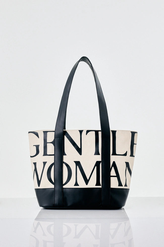 泰國 Gentle Woman CREAMY SUGAR CANVAS BAG【SW611】