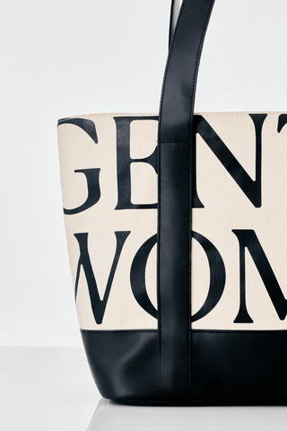 泰國 Gentle Woman CREAMY SUGAR CANVAS BAG【SW611】