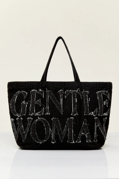 泰國 Gentle Woman DENIM TOTE BAG【SW615】