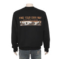 韓國 Jeep Loose Fit Mountain Sweatshirt【JP019】