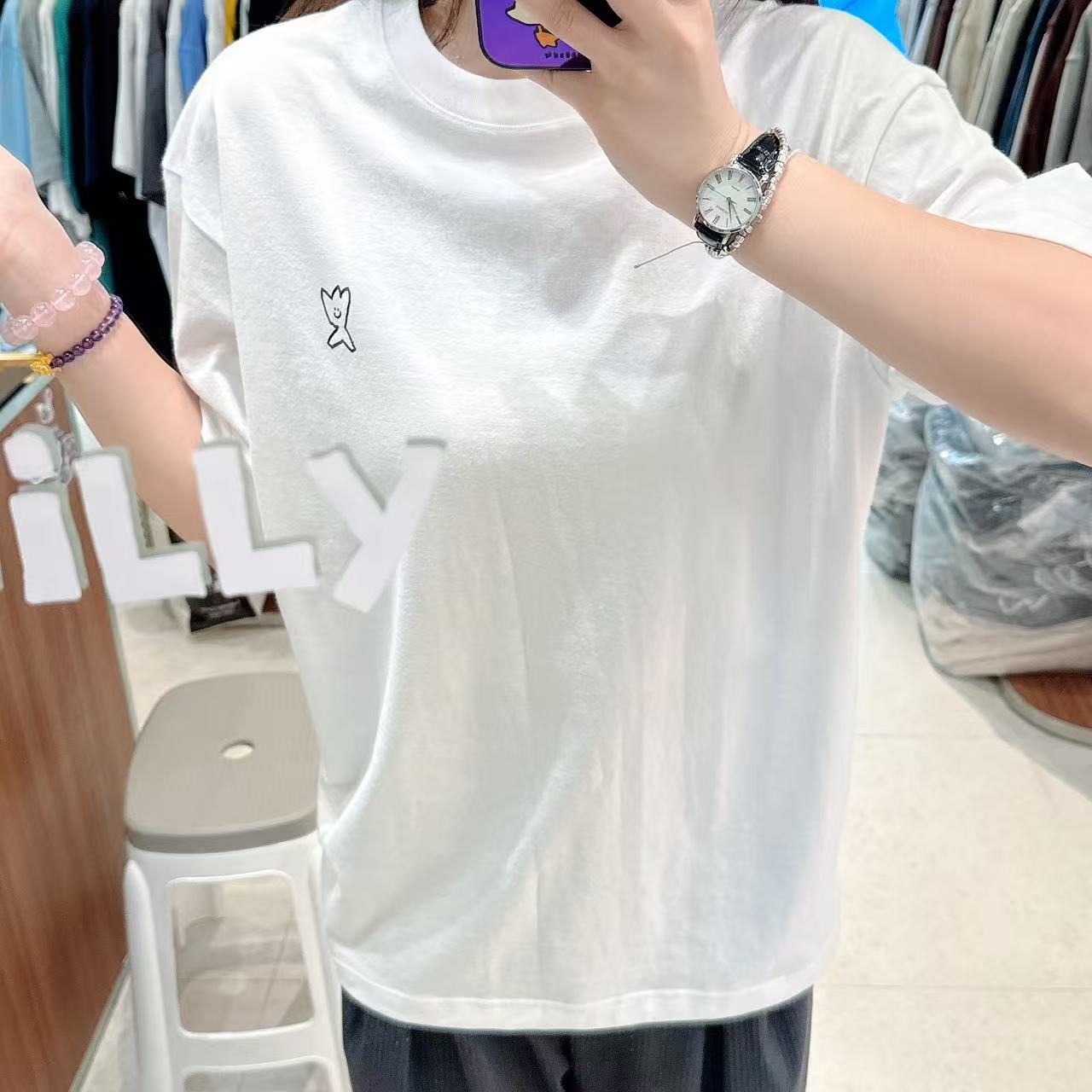 韓國 Wacky Willy Logo Short Sleeve T-Shirt 2 Packs【WW046】