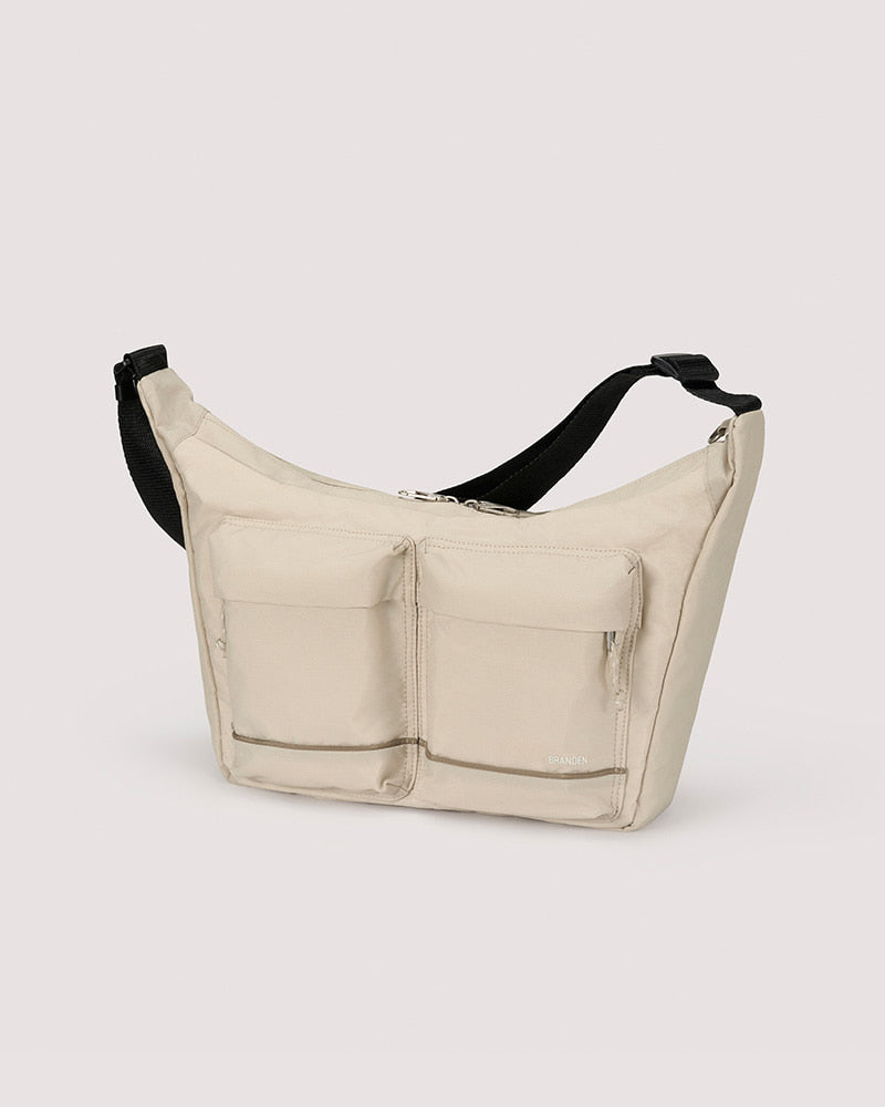 韓國 Branden 4重防盜斜背袋 L【SM342】