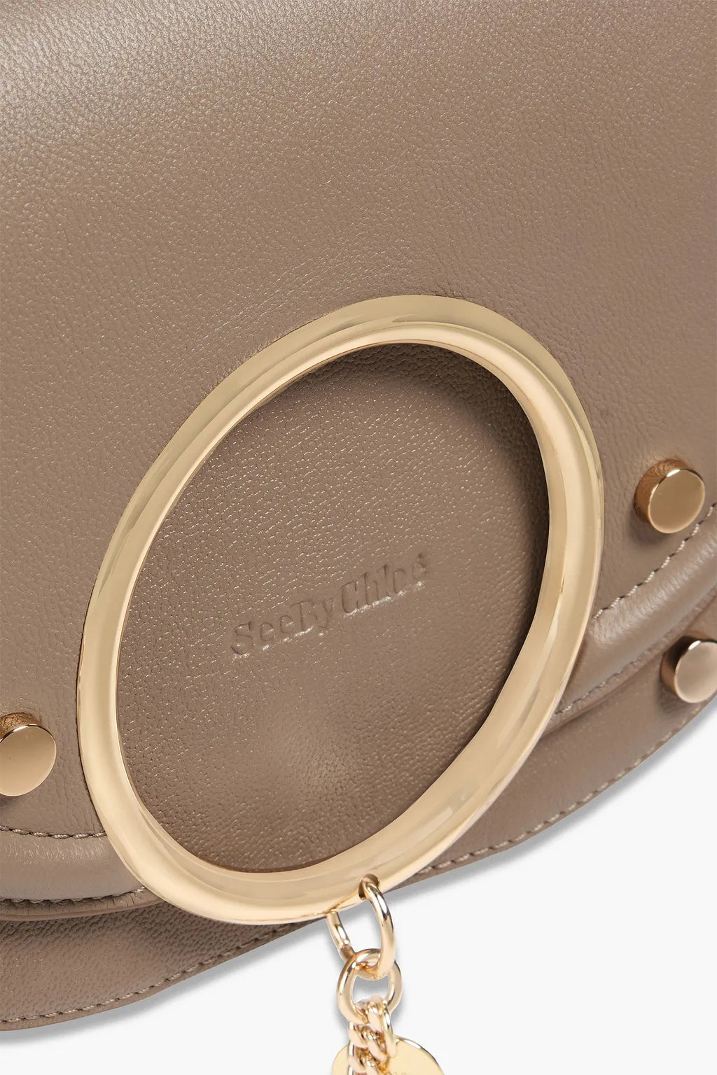 SEE BY CHLOÉ Mara pebbled-leather cross-body bag