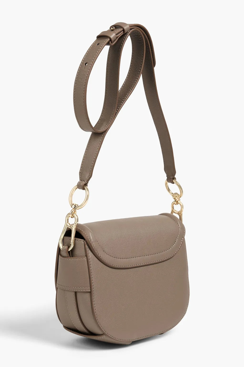 SEE BY CHLOÉ Mara pebbled-leather cross-body bag