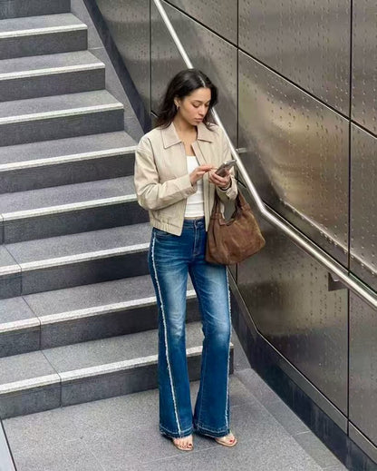 韓國 HowLuk 牛仔褲 (春季款)【H6018】