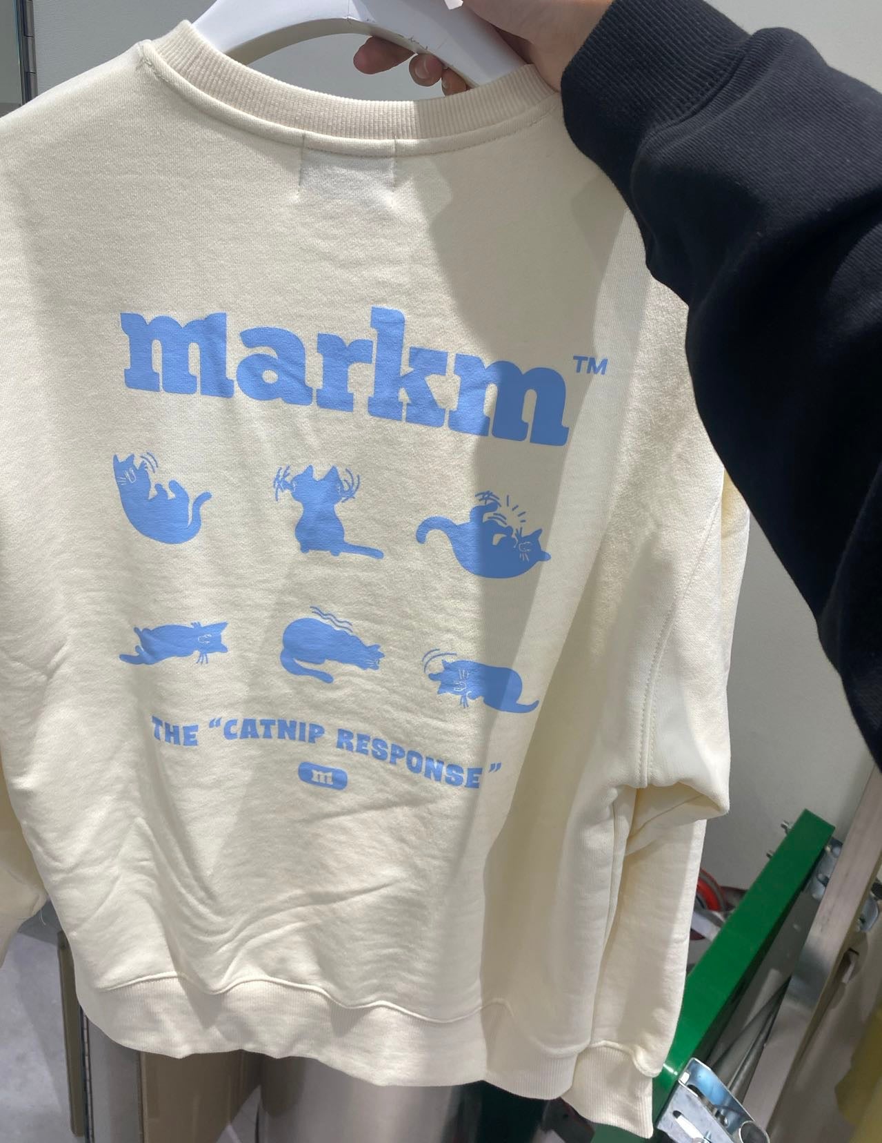 韓國 Markm CATNIP MOTION SWEATSHIRT【MA039】 - STT Mall HK 靚太網購