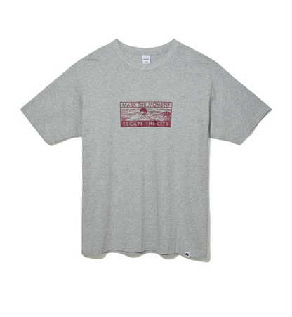 韓國 Markm Line Print T-shirt【MA164】