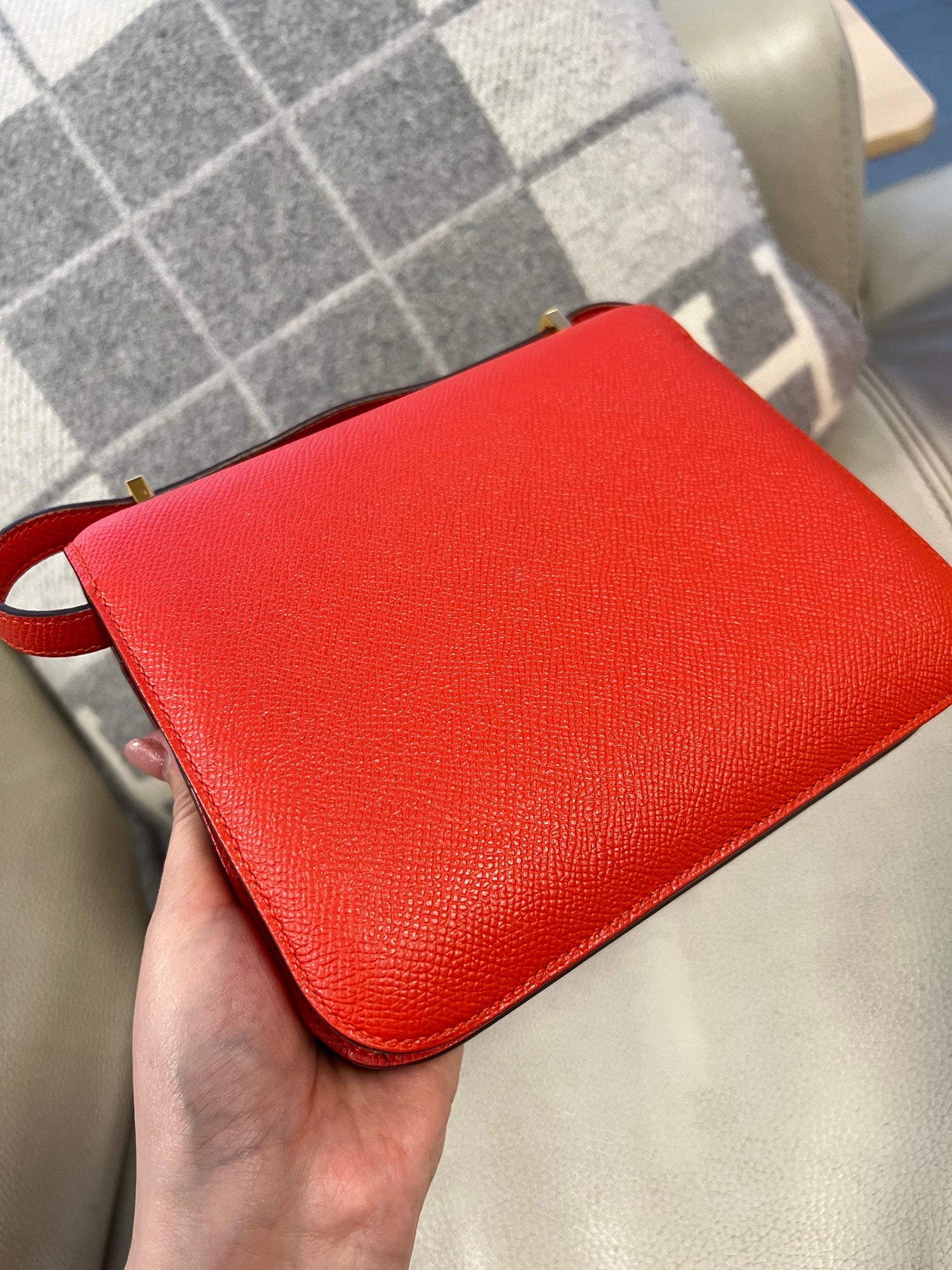 【Preloved】Hermes mini Constance 19 (訂金$500，總售價為 $58,000)【ST021】