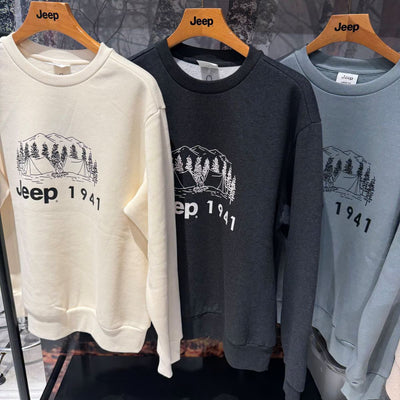 韓國 Jeep Loose Fit Brown Bear Short Neck【JP015】