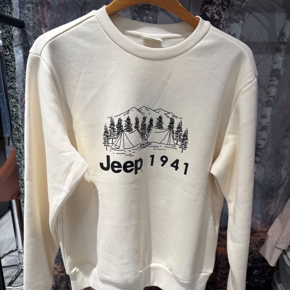 韓國 Jeep Loose Fit Brown Bear Short Neck【JP015】