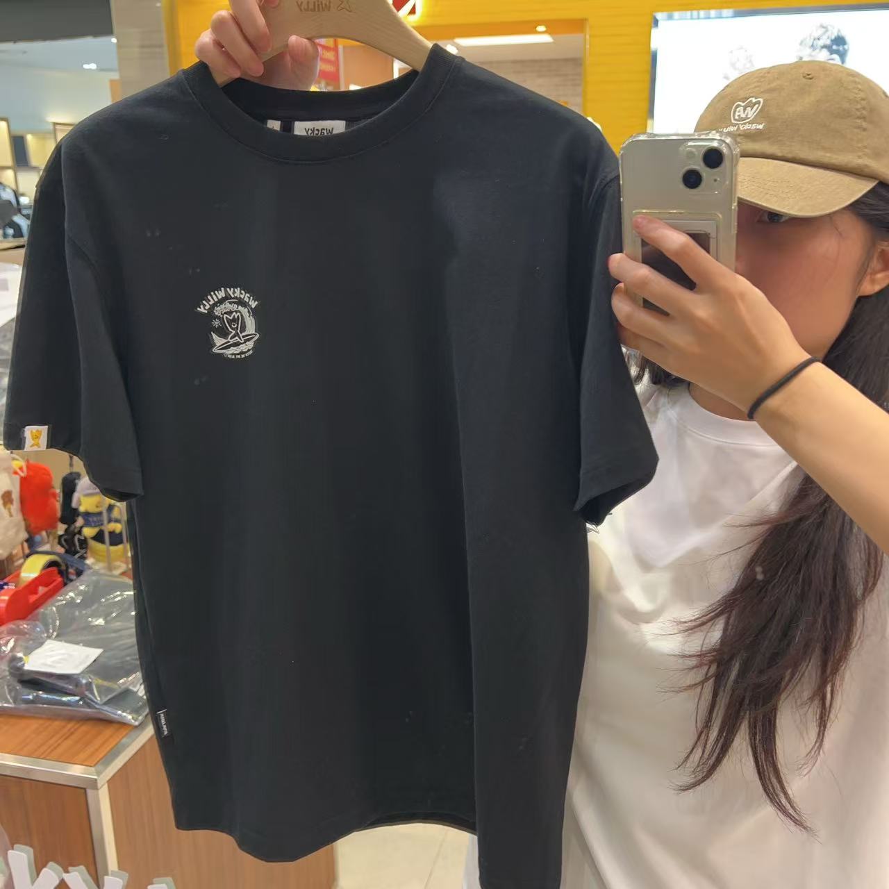 韓國 Wacky Willy Surfing Kiki Graphic Short Sleeve T-Shirt【WW008】