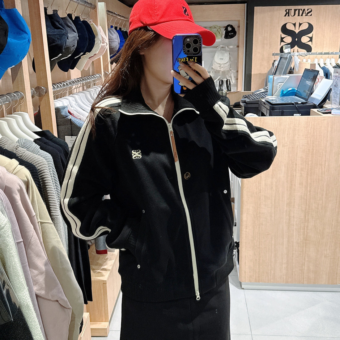 韓國 Satur Lawton All Day Track Zip-Up Jacket【SR133】