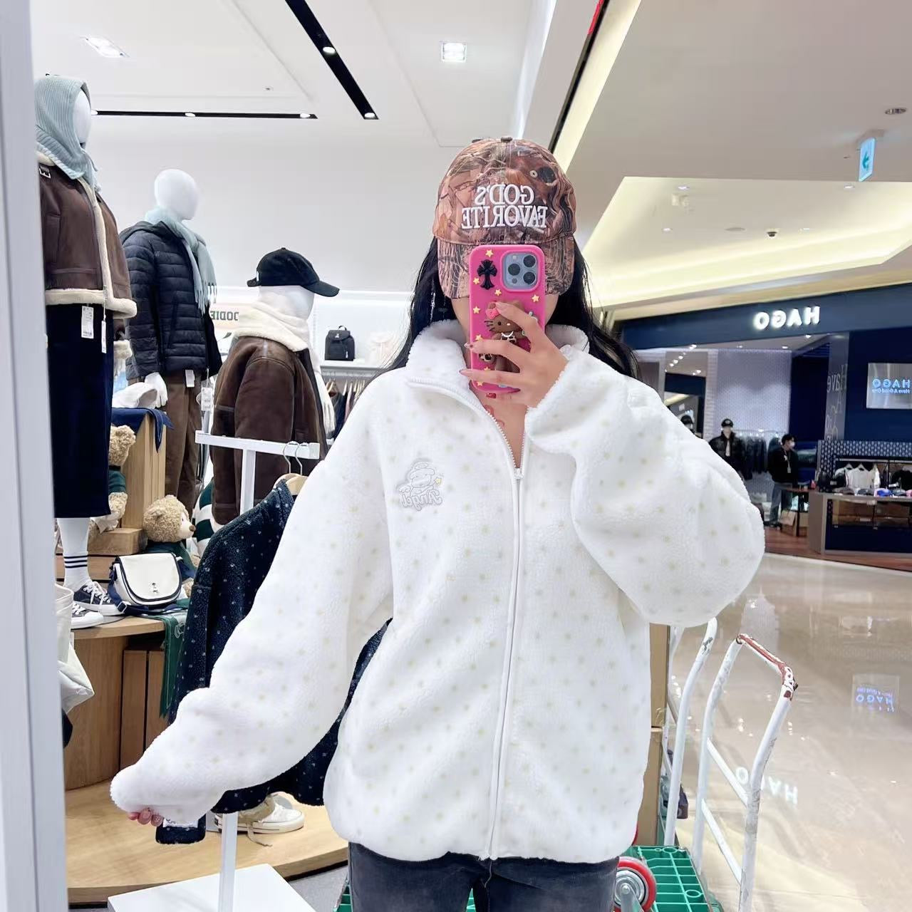 韓國 SPAO Angel and Demon Dumble Fleece【SP306】