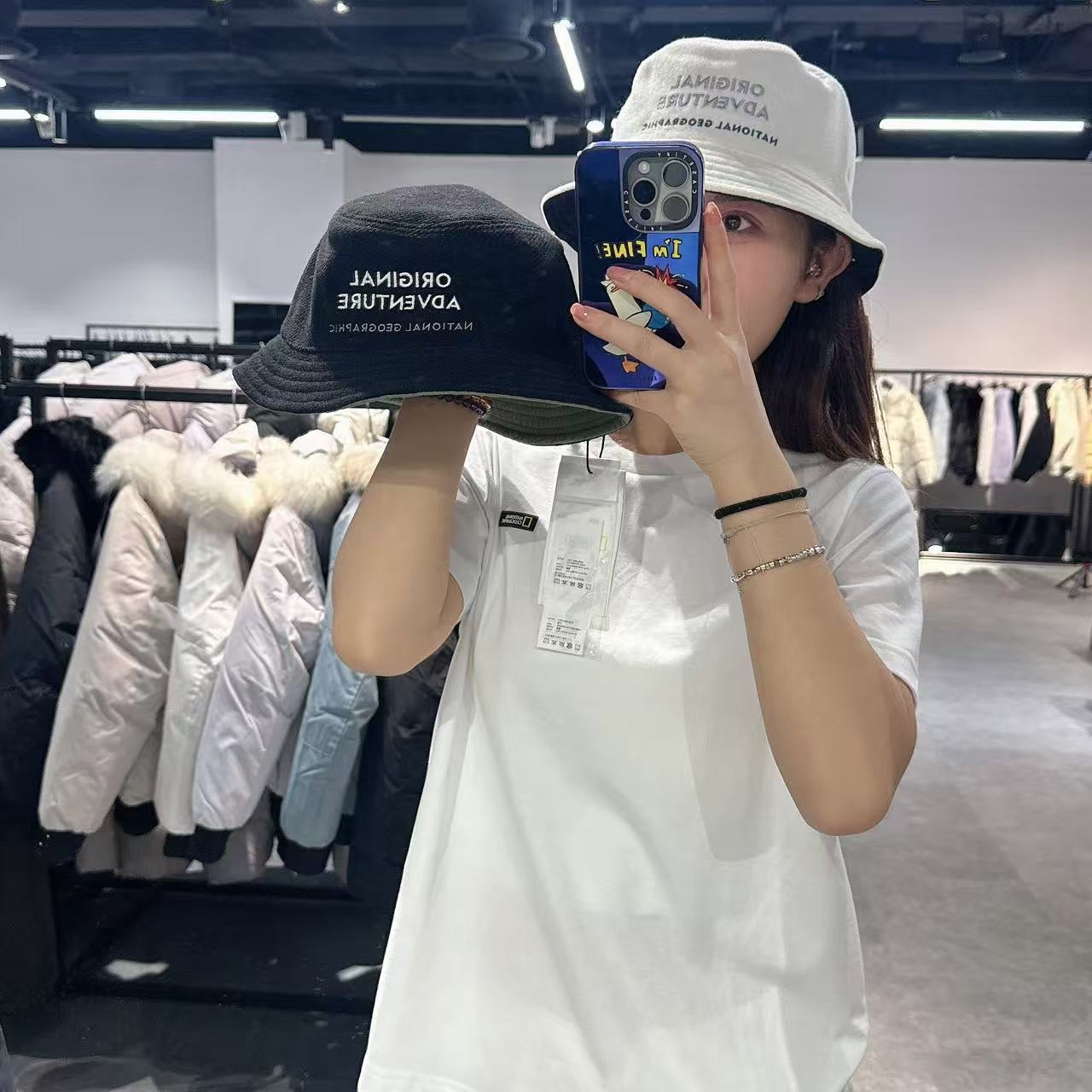 韓國 National Geographic 雙面羊毛漁夫帽【NG171】