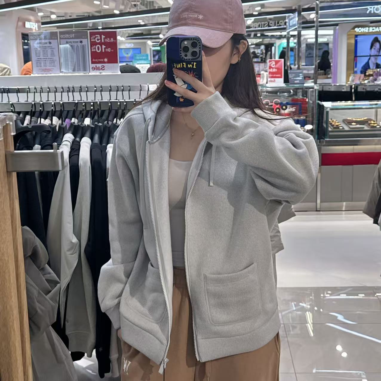 韓國 Snowpeak Women's Knit Hooded Zip-Up【SN064】