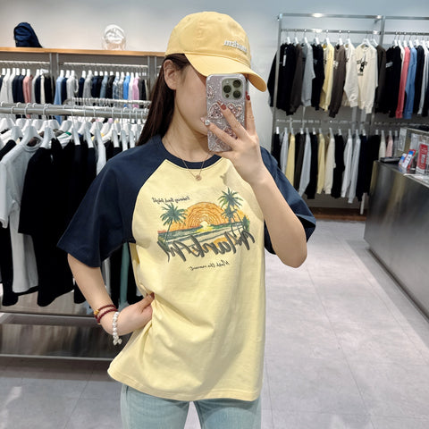 韓國 Markm BEACH TSHIRT【MA078】