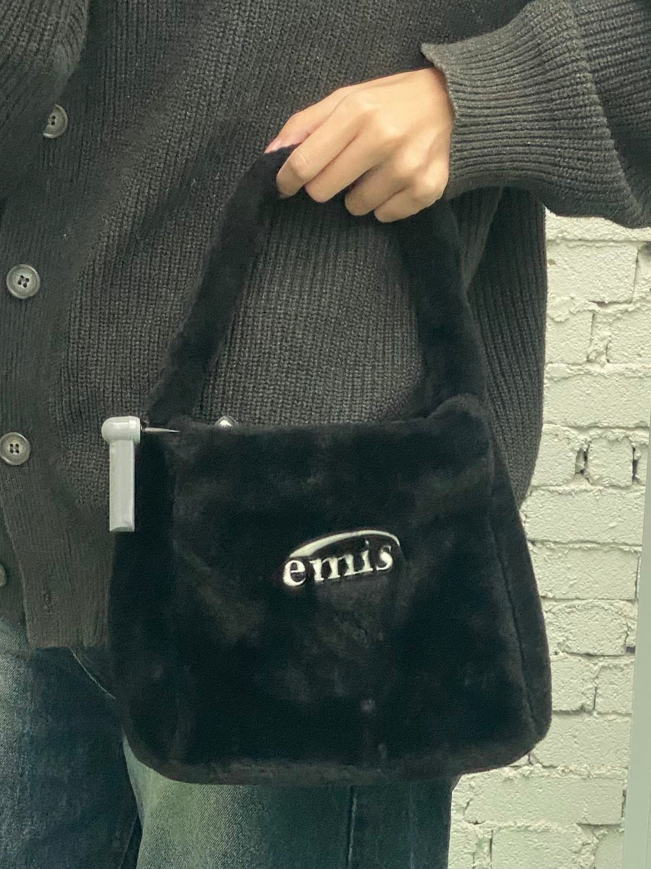 韓國 EMIS New Logo Fur Bag【ES011】