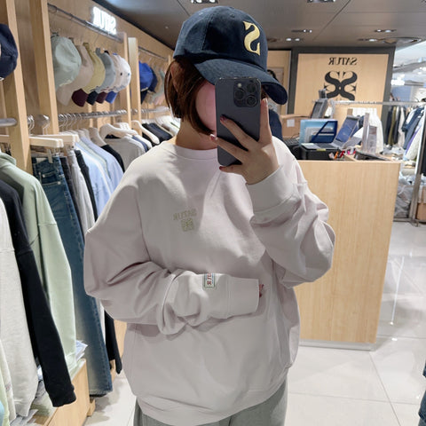 韓國 Satur Classic Logo Basic Sweatshirt【SR088】