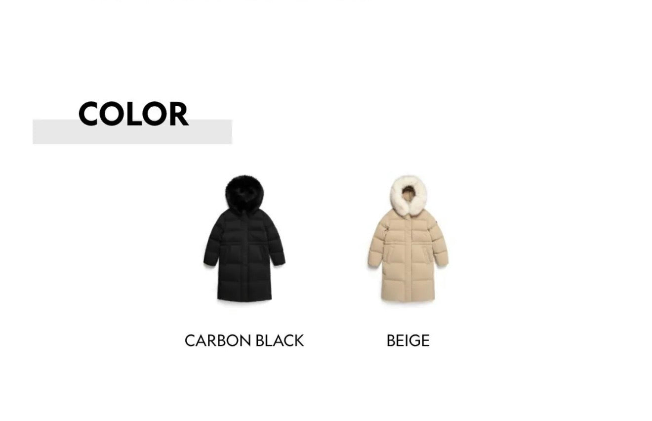 韓國 National Geographic Women's Egretta Long-Length Goose Down Jumper (鵝絨)【NG082】