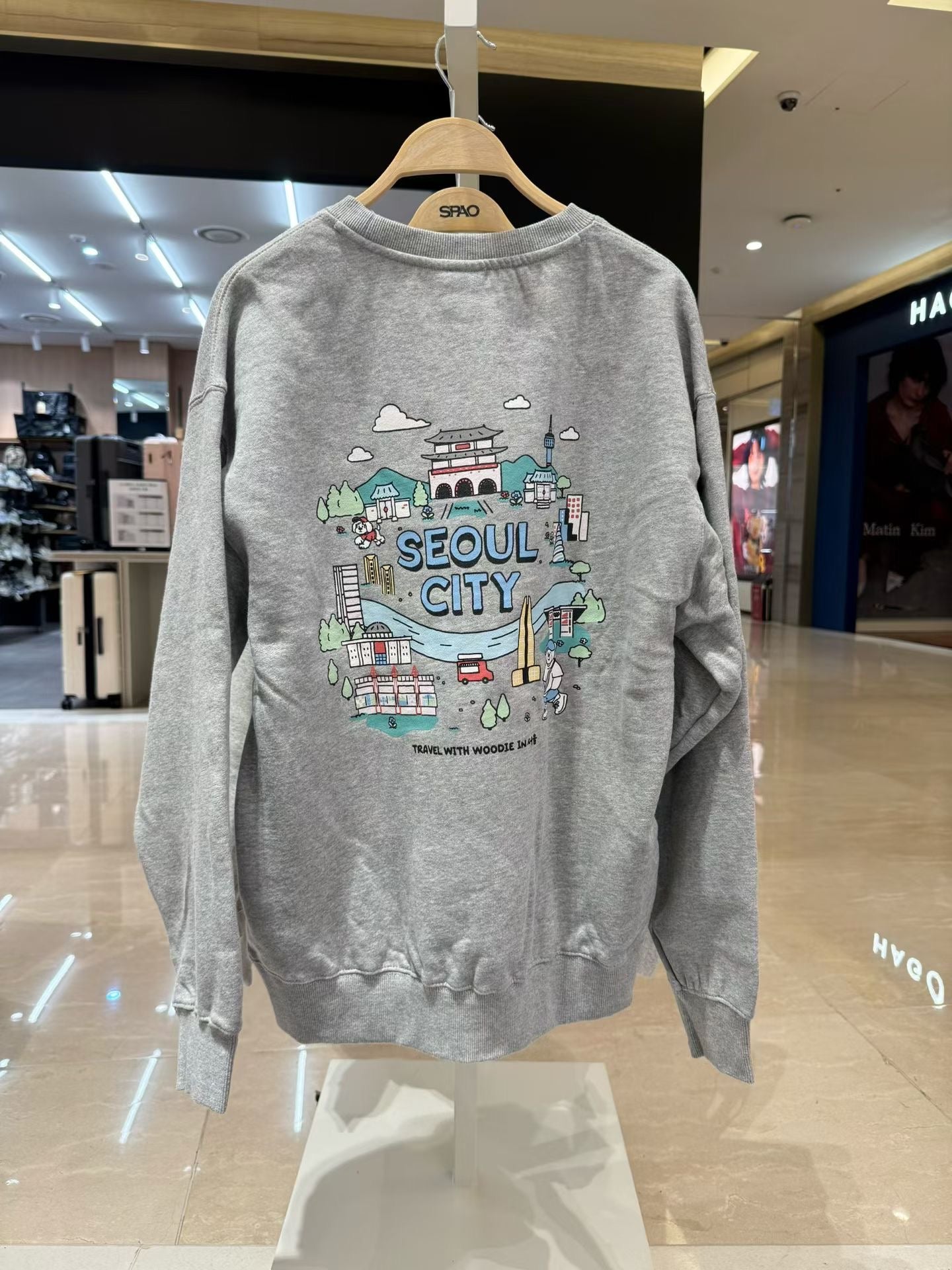 韓國 SPAO City Tour Sweatshirt【SP269】