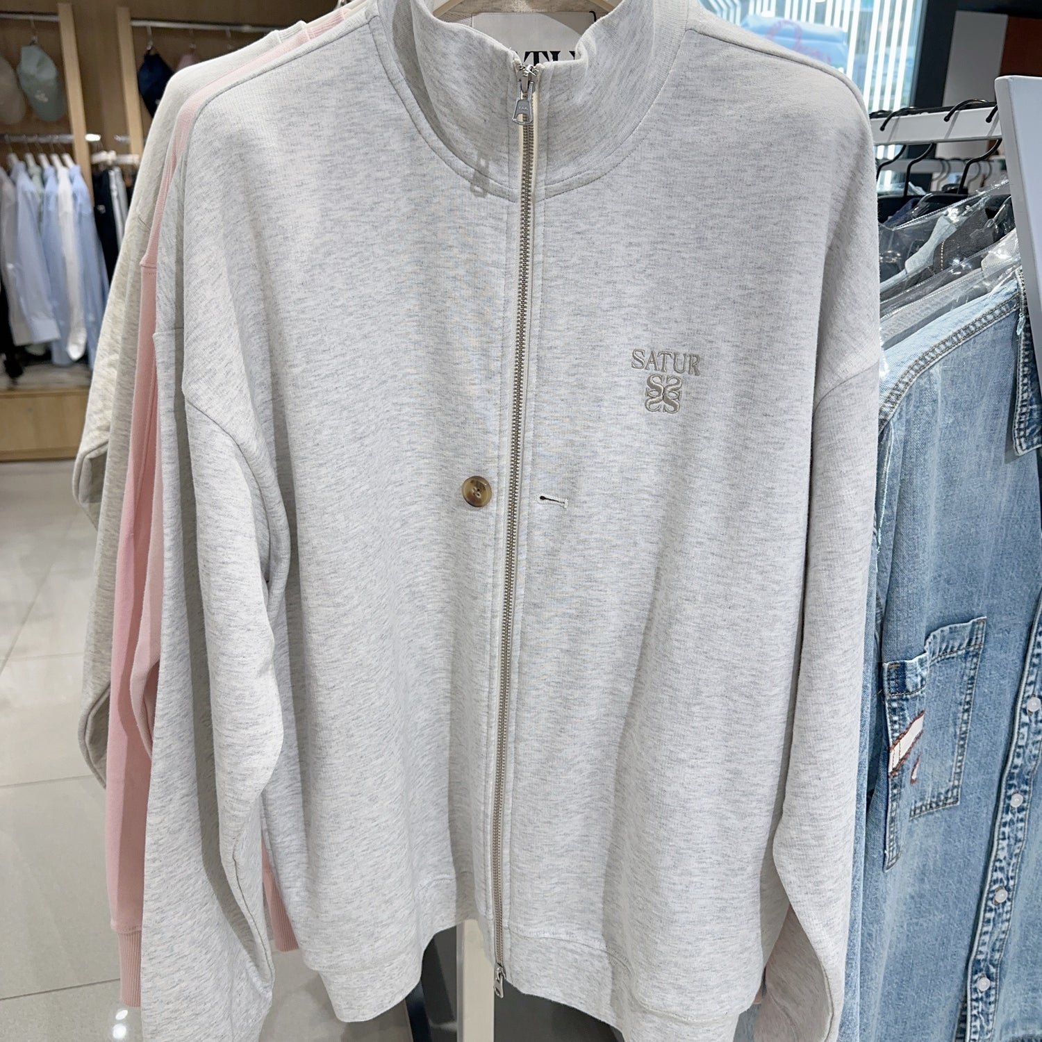 韓國 Satur Lawton All Day Track Zip-Up Jacket【SR087】