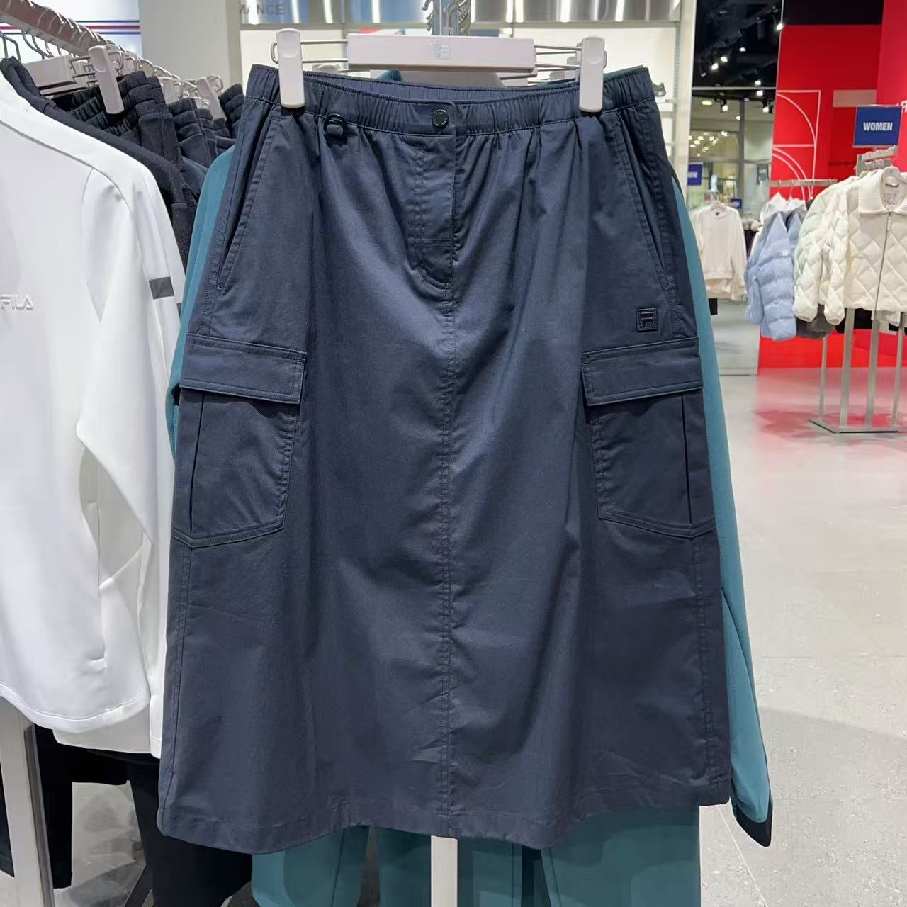 韓國 FILA Woven Cargo Skirt【FA054】