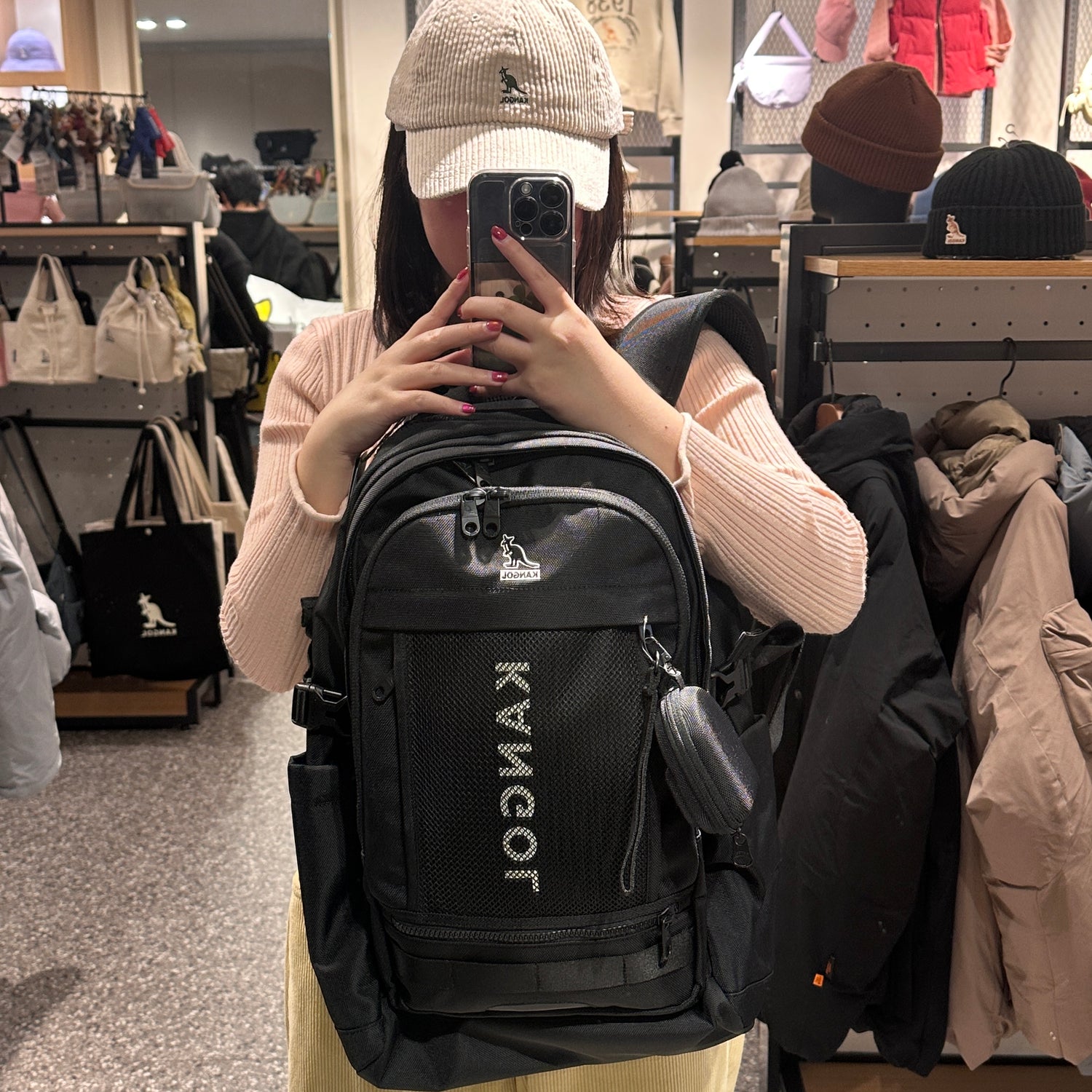 韓國 KANGOL Icon IV Backpack【KL081】