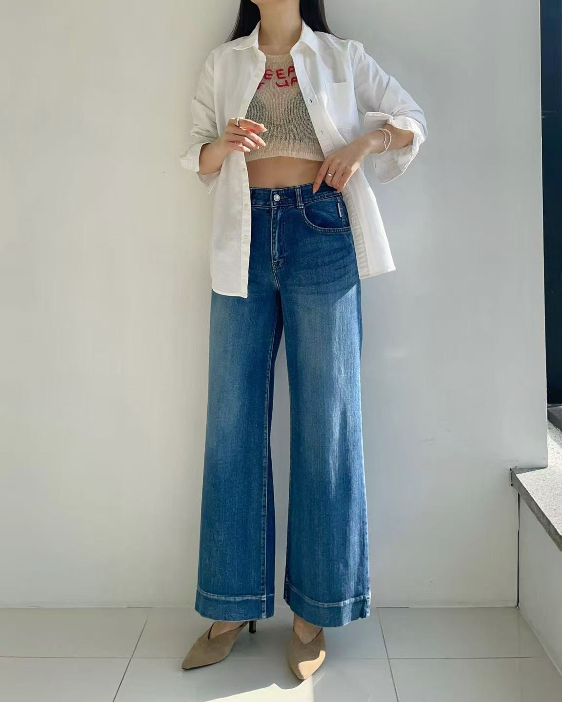 韓國 HowLuk 牛仔褲 (春季款)【H6009】