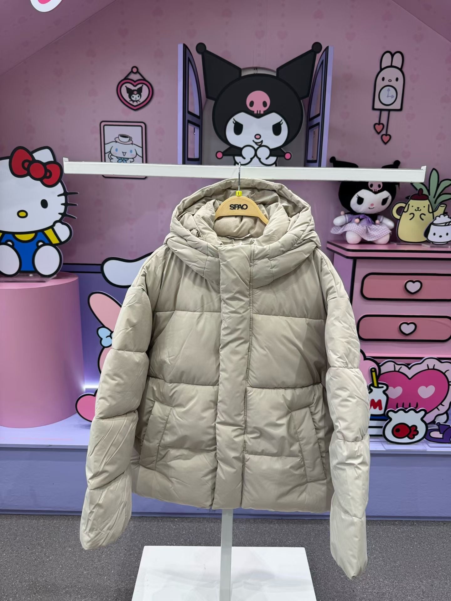 韓國 SPAO Basic Hooded Puffer【SP289】