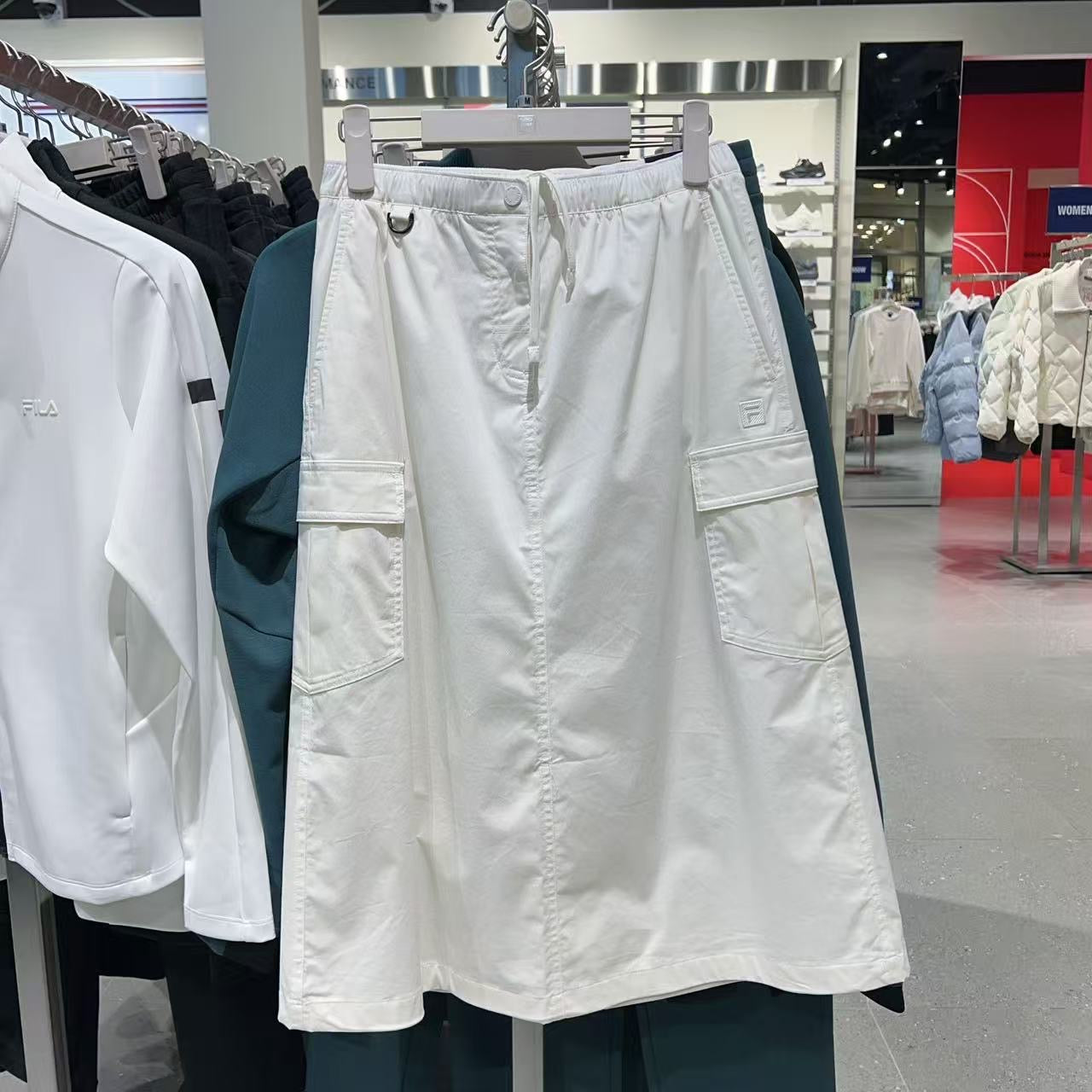 韓國 FILA Woven Cargo Skirt【FA054】