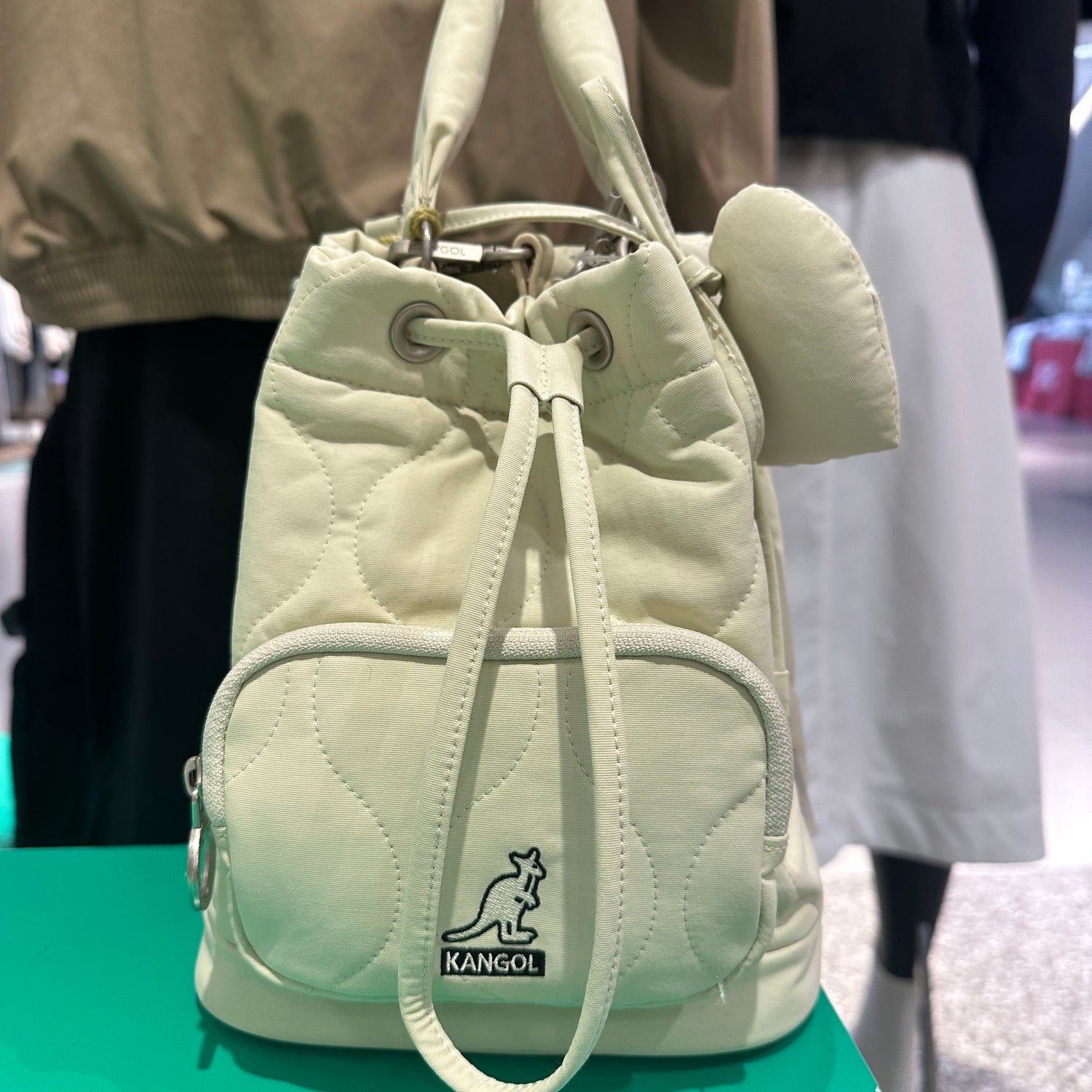 韓國 KANGOL Quit Love Bucket Bag【KL113】