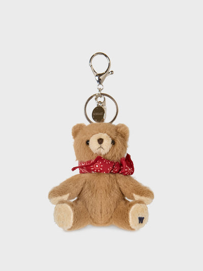韓國 WhoAU Fluffy Bear Mini Bag Charm【WA298】