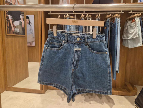 韓國 Marithe Francois Girbaud Women's DENIM SHORTS【MF496】