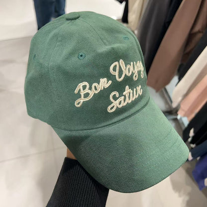 韓國 Satur Bon Voyage 5 Panel Ball Cap【SR157】
