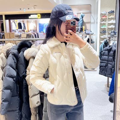 韓國 Discovery Women's Dihas Caraneck Down Lightweight Padding【DY078】