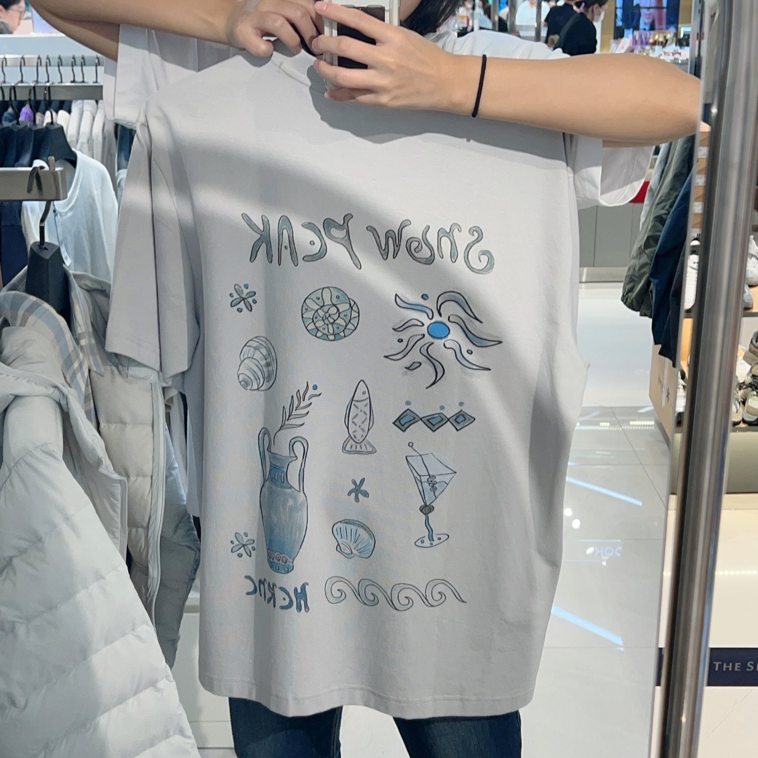 韓國 Snowpeak Graphic Short Sleeve T-Shirt【SN052】