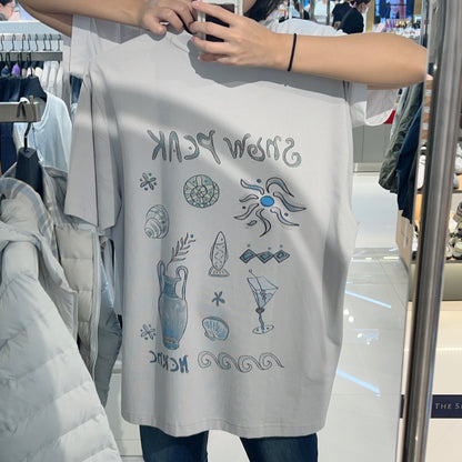 韓國 Snowpeak Graphic Short Sleeve T-Shirt【SN052】
