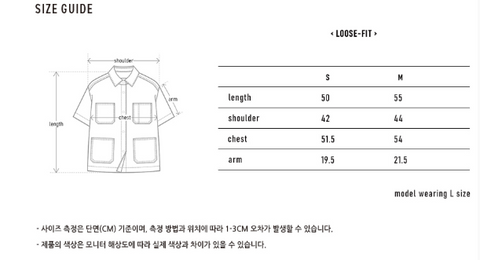 韓國 Markm Women's Nylon Pocket Short Sleeve Shirt【MA169】