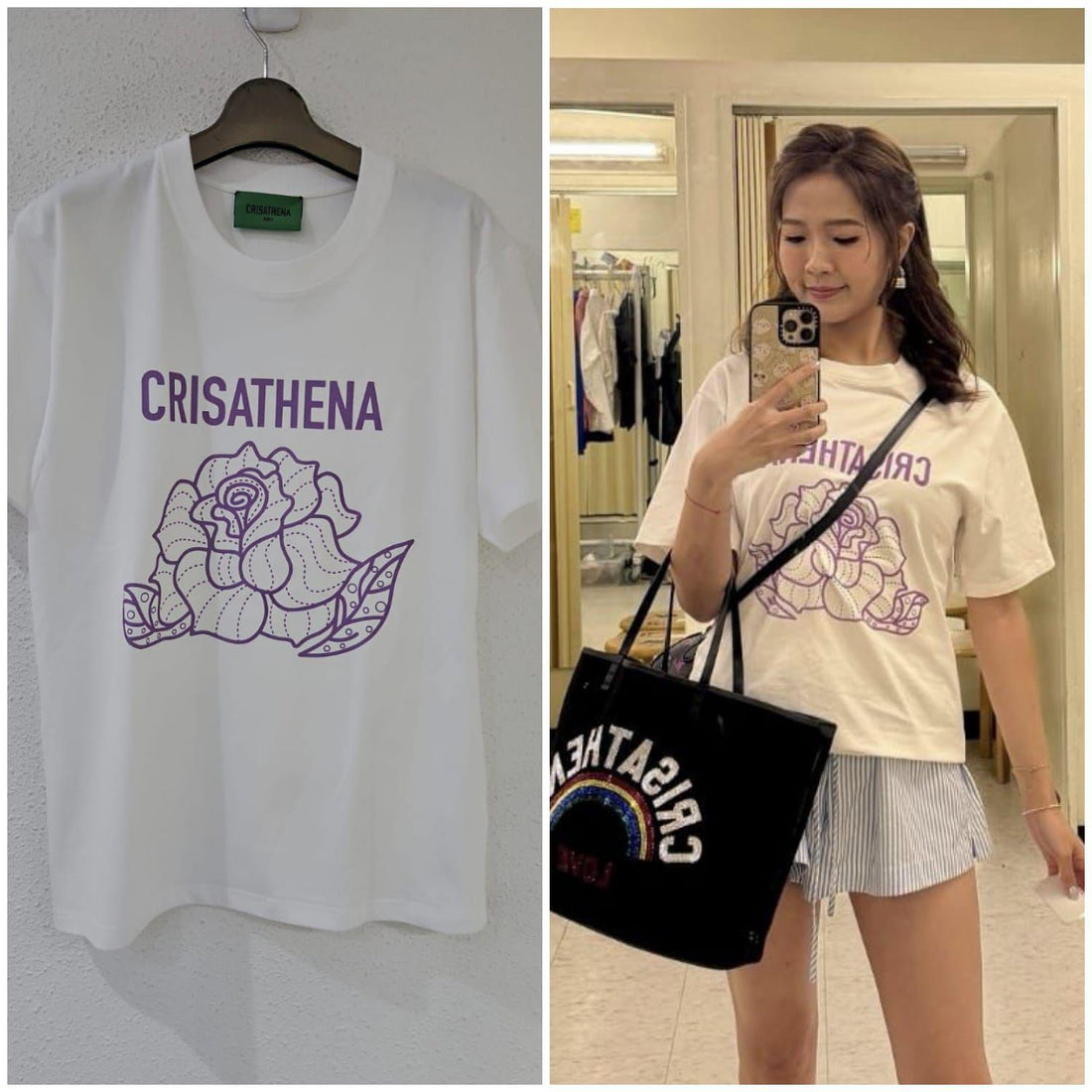 CrisathenaRose T Shirt 【YS131】