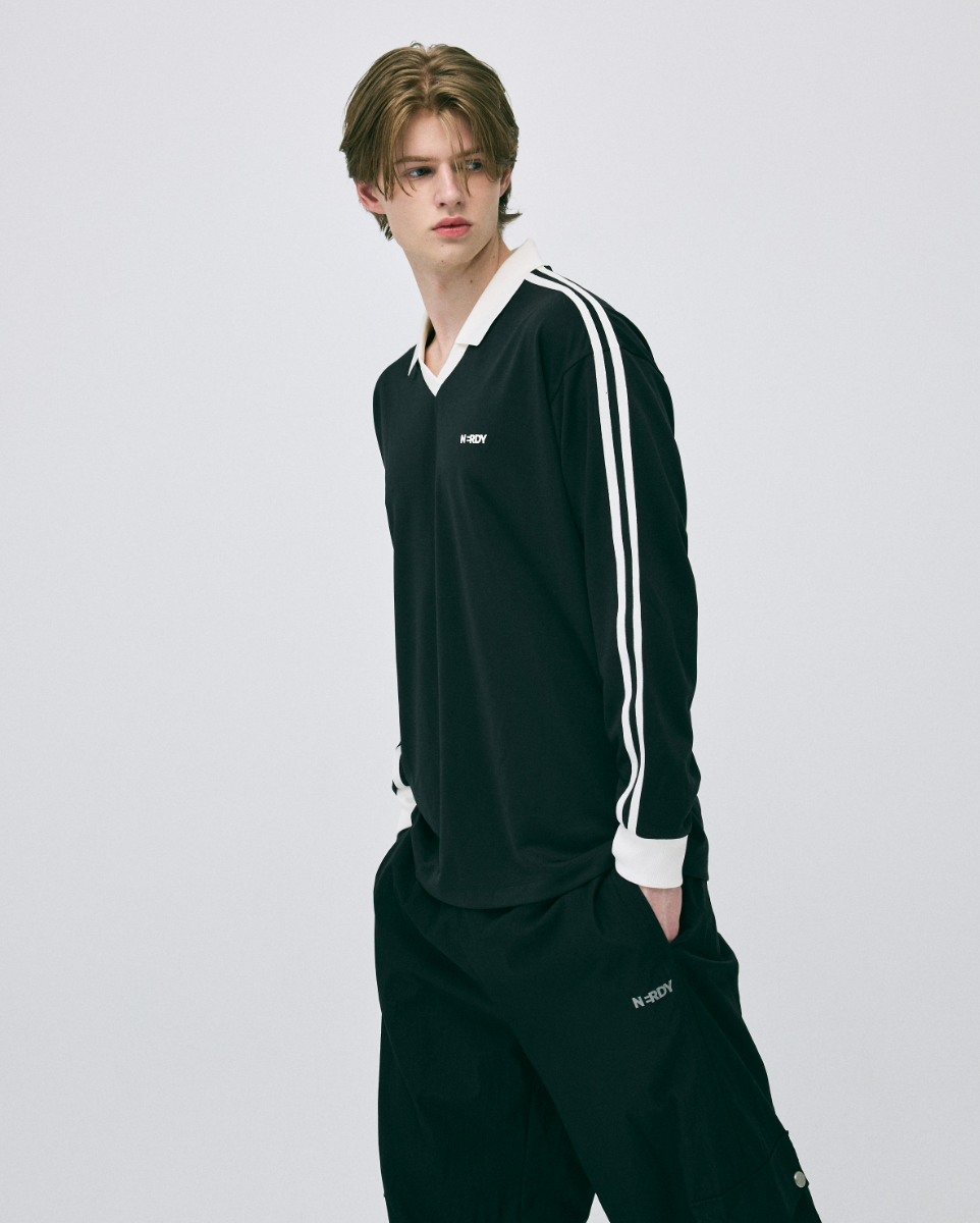 韓國 Nerdy Classic Ny Jersey L/S T-Shirt【NY041】