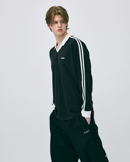 韓國 Nerdy Classic Ny Jersey L/S T-Shirt【NY041】
