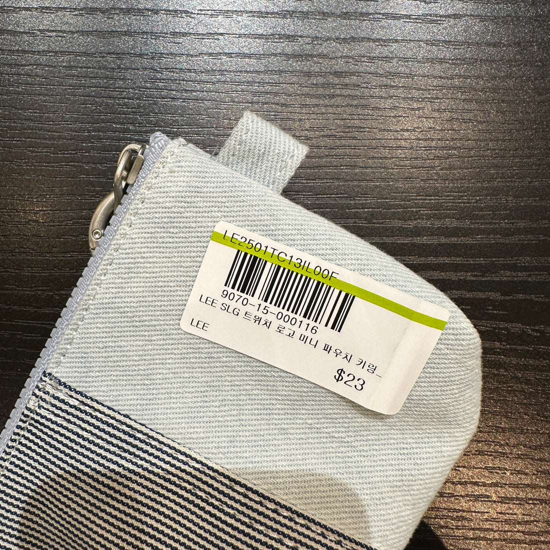 韓國 Lee Twitch Logo Mini Pouch Keyring【LE131】