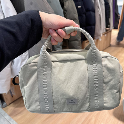 韓國 Snowpeak Softwill Jacquard Small Bowling Bag【SN076】