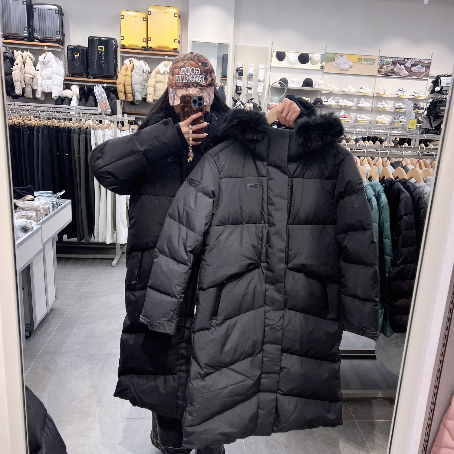 韓國 National Geographic Atlas Windstopper Long-Length Goose Down Jumper (鵝絨)【NG199】