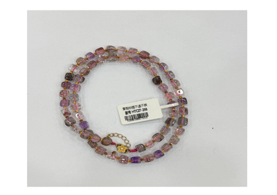 s925超七隨形方糖項鍊【SE733】