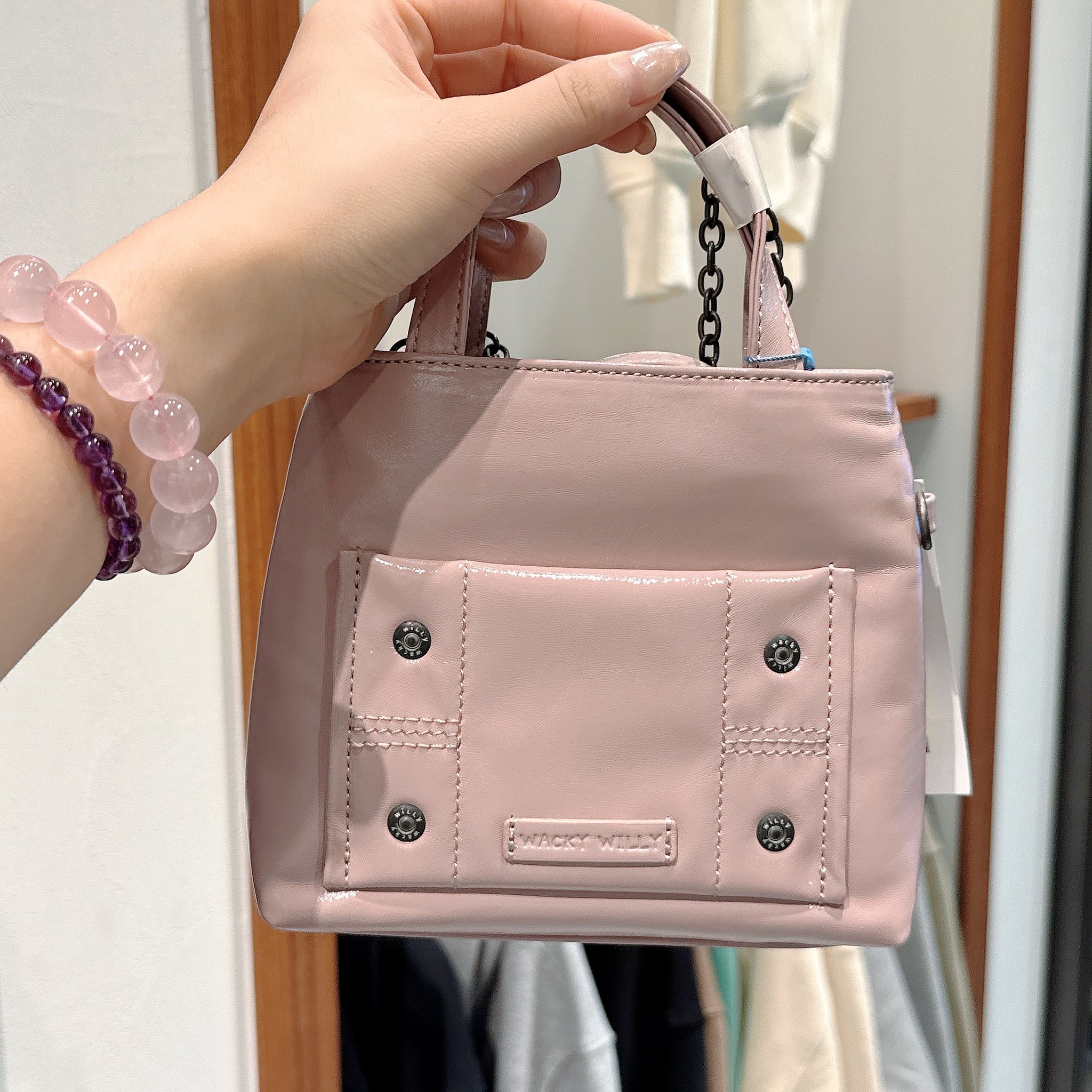 韓國 Wacky Willy Women's Chain Mini Bag【WW049】