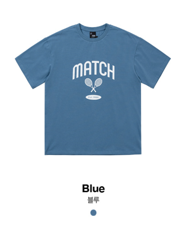 韓國 FCMM Tennis Match T-Shirt【FM015】