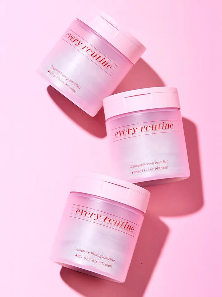 Every Routine 石墨烯去角質牛奶棉片 60片 220g【SE314】