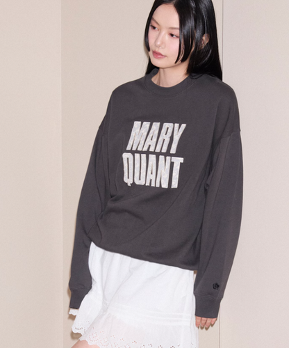 日本直送 Mary Quant Lace Logo衛衣