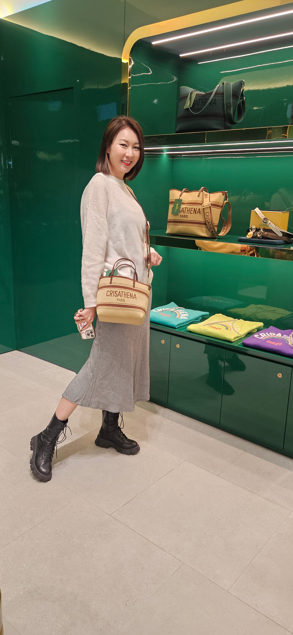 Crisathena Légèreté Small Tote Bag【SM165】